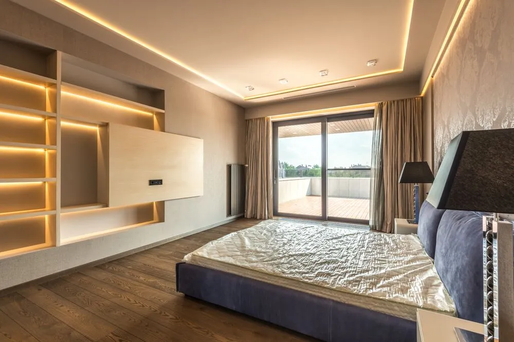 Furnished one-bed with terrace