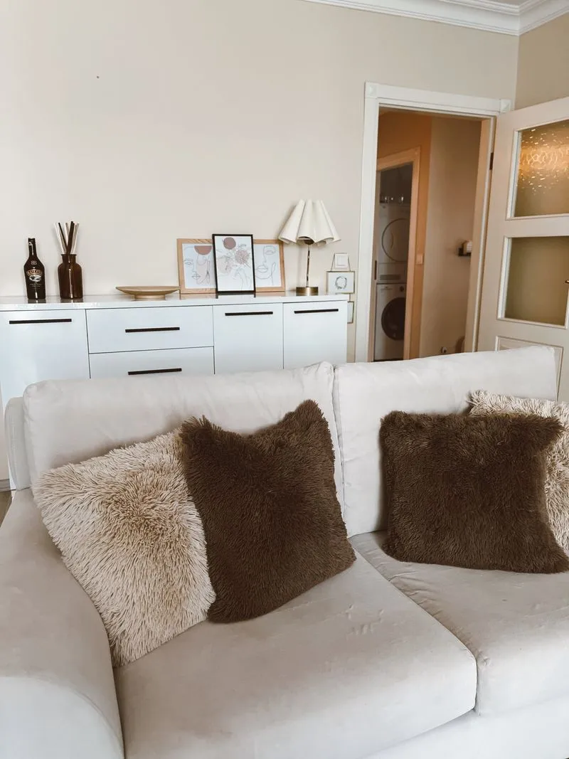 Cloud Faux-Fur Cushion