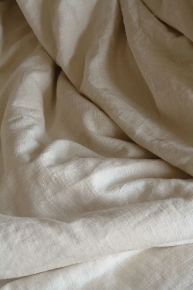 Stonewashed Linen Duvet Set