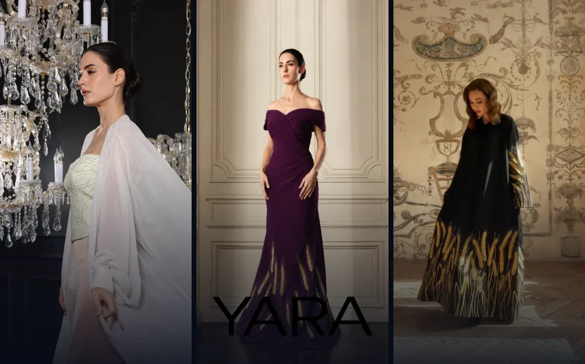 فساتين سهرة وعبايات من YARA Concept
